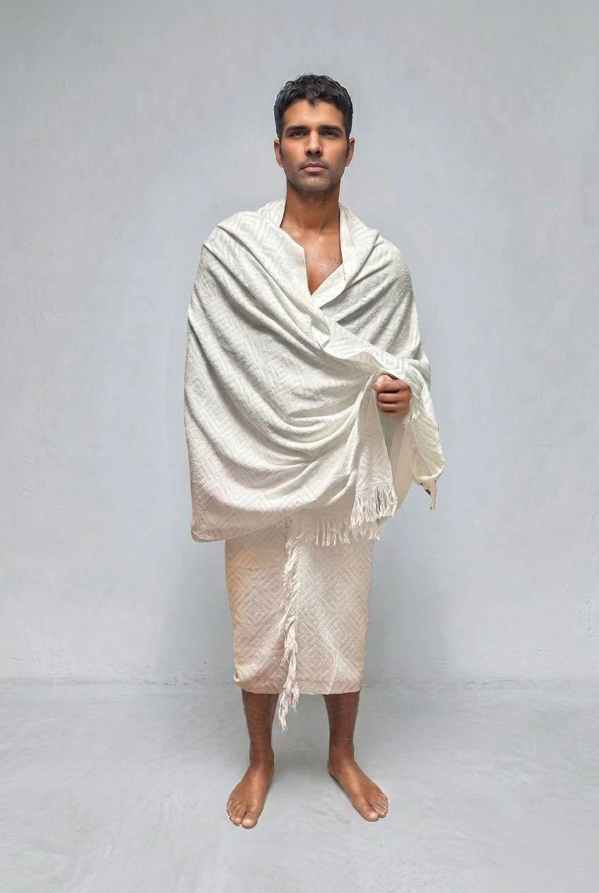 Ihram Jacquard Islamic Bamboo – 1300g - Sigma Fit