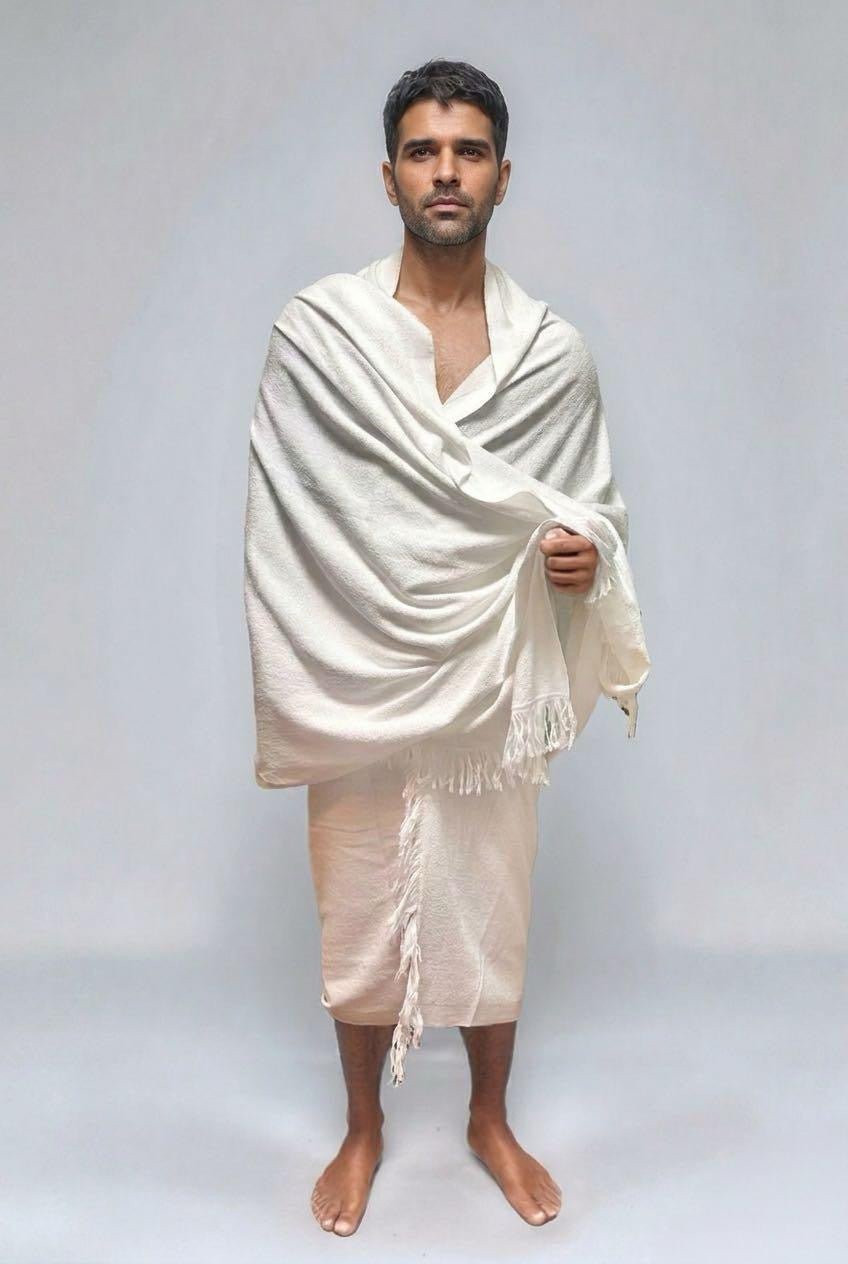 Ihram Jacquard Tawaf Bamboo – 1300g - Sigma Fit