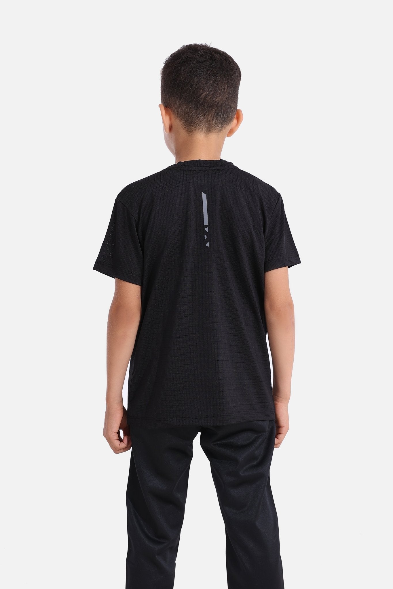 Kids Black Nimble T-Shirt - Sigma Fit