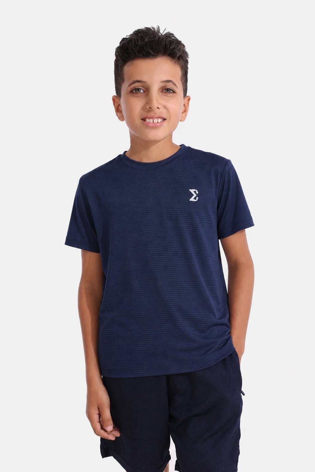 Kids Deep Cobalt Nimble T-Shirt - Sigma Fit