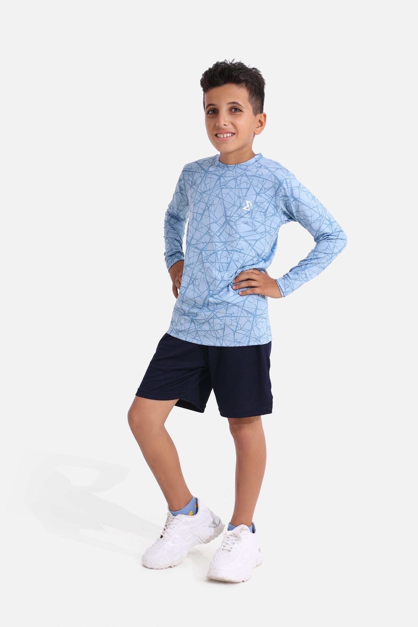 Kids Foget Me Not Long Sleeve Tee - Sigma Fit