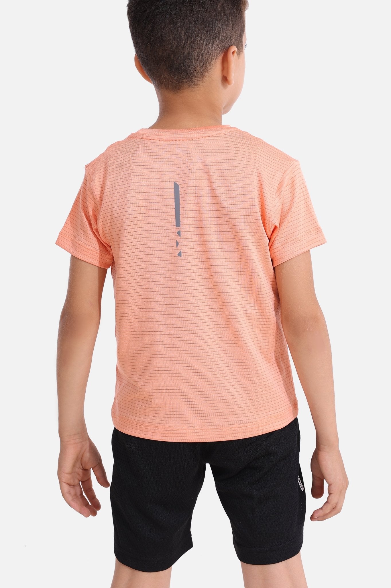 Kids Peach Pink Nimble T-Shirt - Sigma Fit