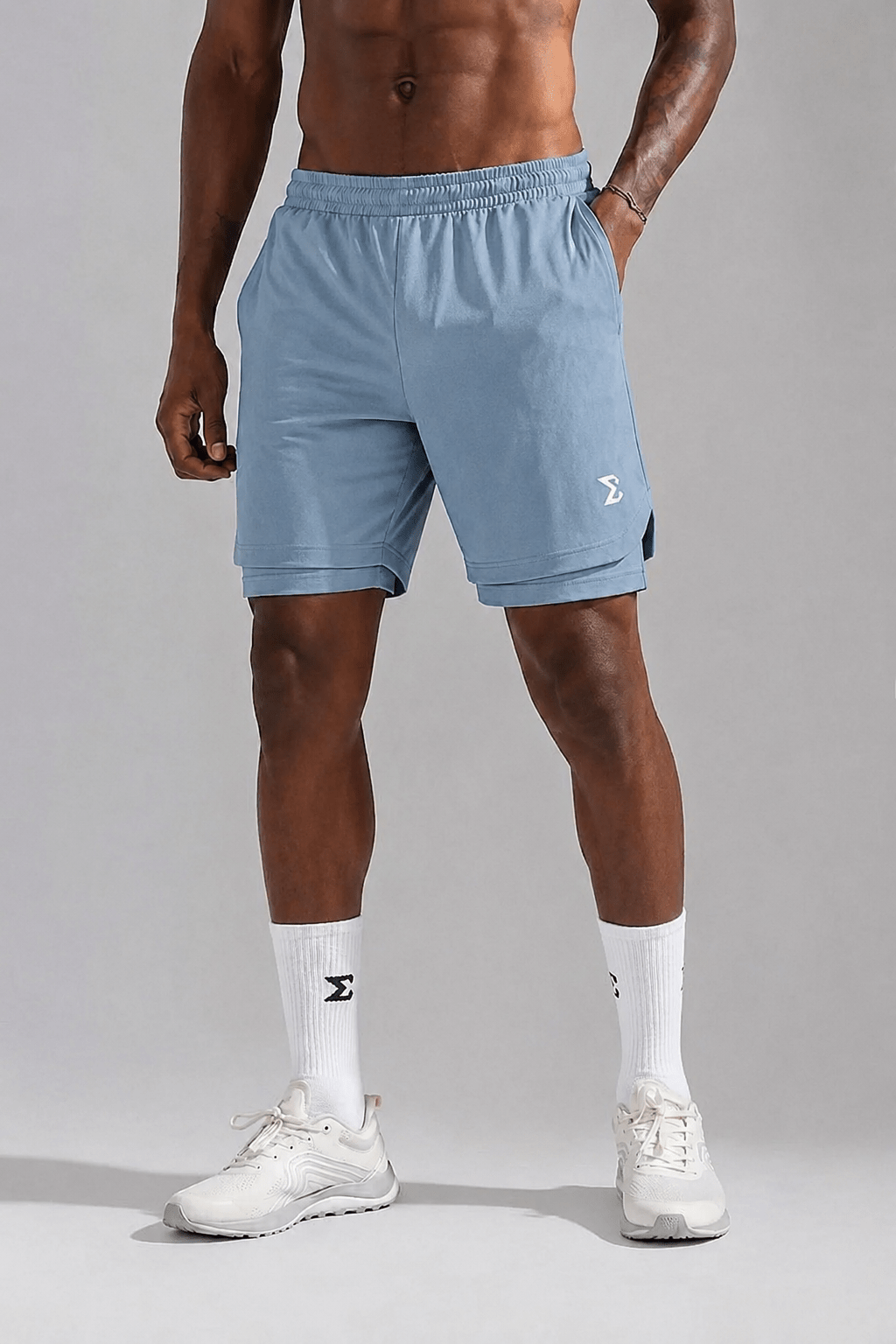 Maverik Basic Short Blue shadow - Sigma Fit