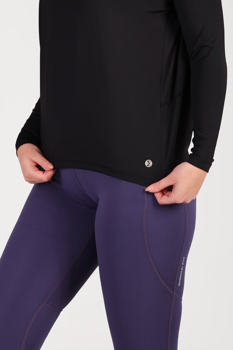 Motion guard Long Sleeve Black - Sigma Fit