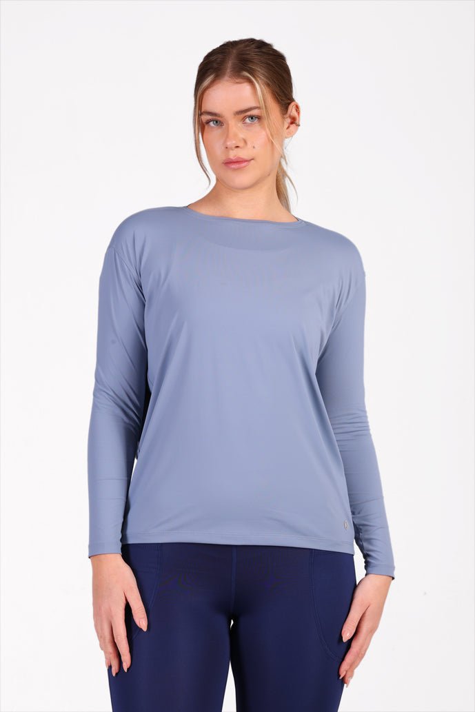 Motion guard Long Sleeve Blue - Sigma Fit