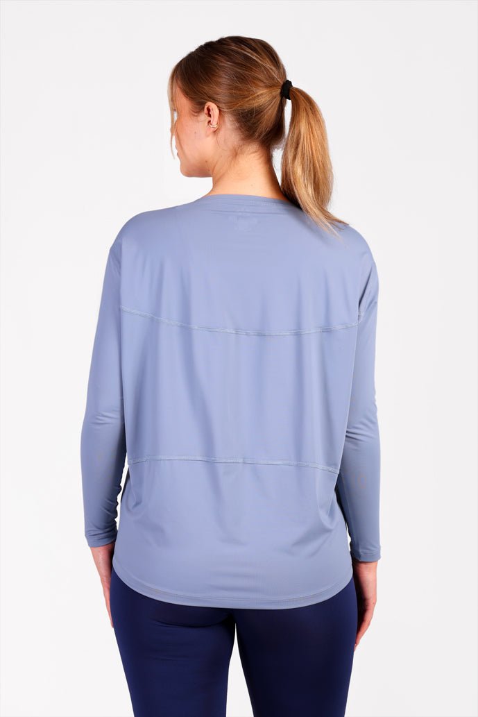 Motion guard Long Sleeve Blue - Sigma Fit