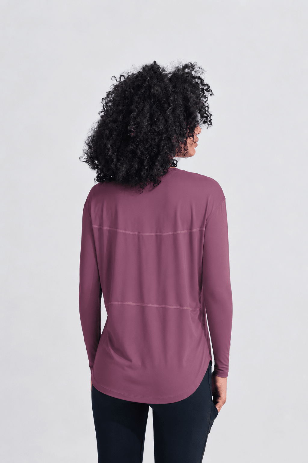 Motion guard Long Sleeve Purple - Sigma Fit