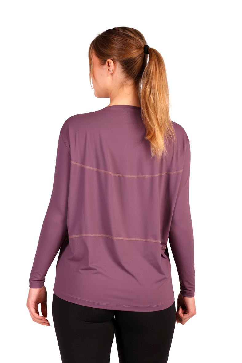 Motion guard Long Sleeve Purple - Sigma Fit