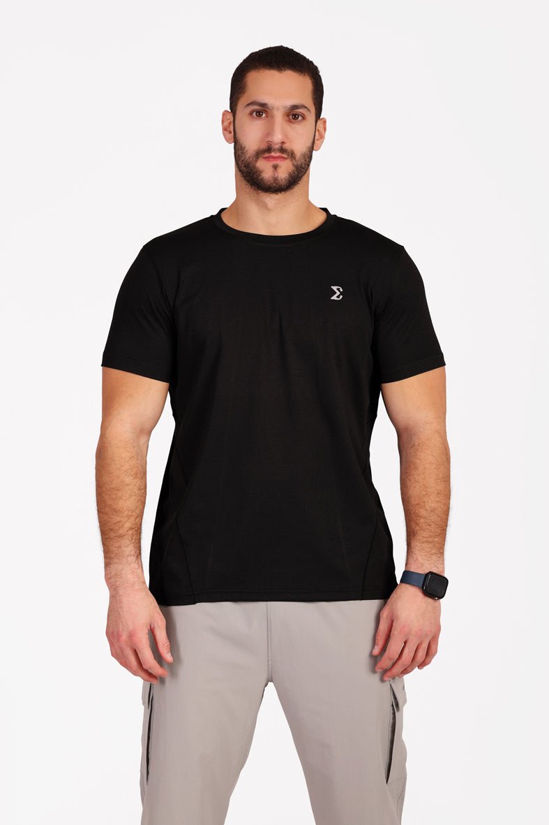 Motion Tee Black - Sigma Fit