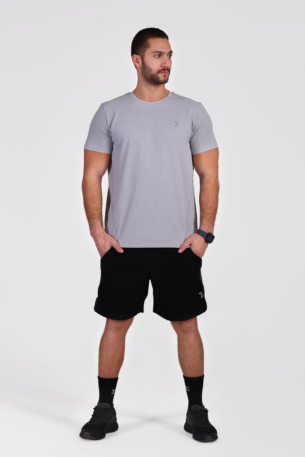 Motion Tee Gray - Sigma Fit