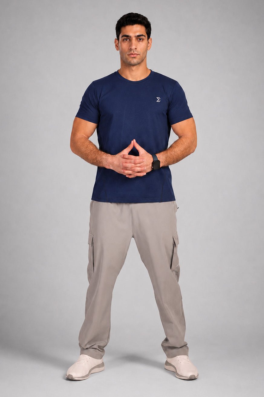 Motion Tee Navy - Sigma Fit