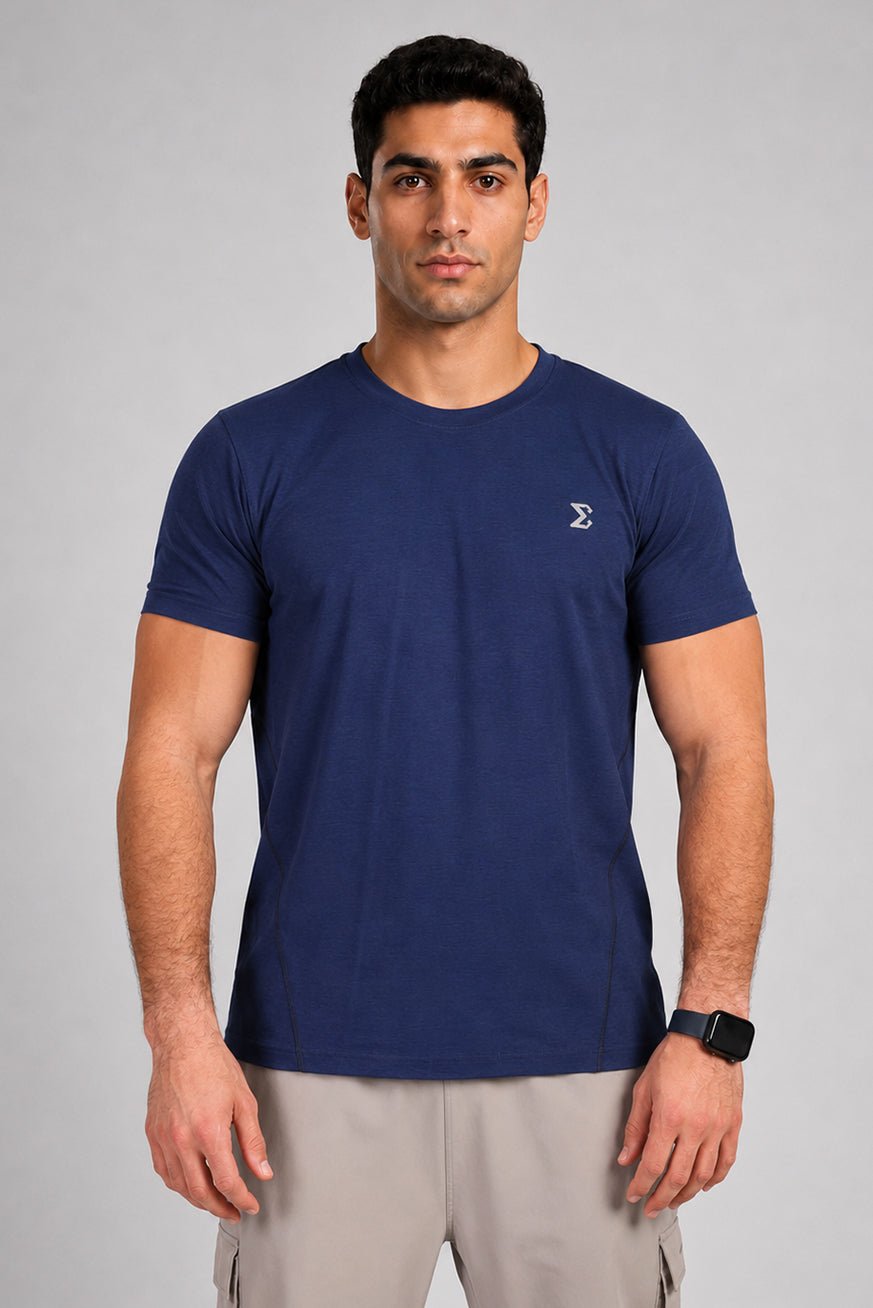 Motion Tee Navy - Sigma Fit