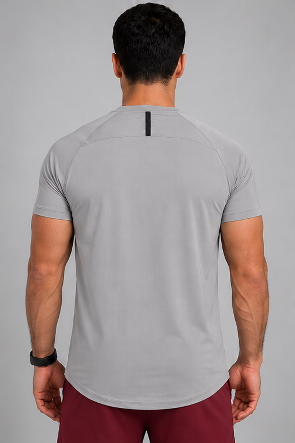 Gray Rush T-Shirt - Back - Sigma Fit
