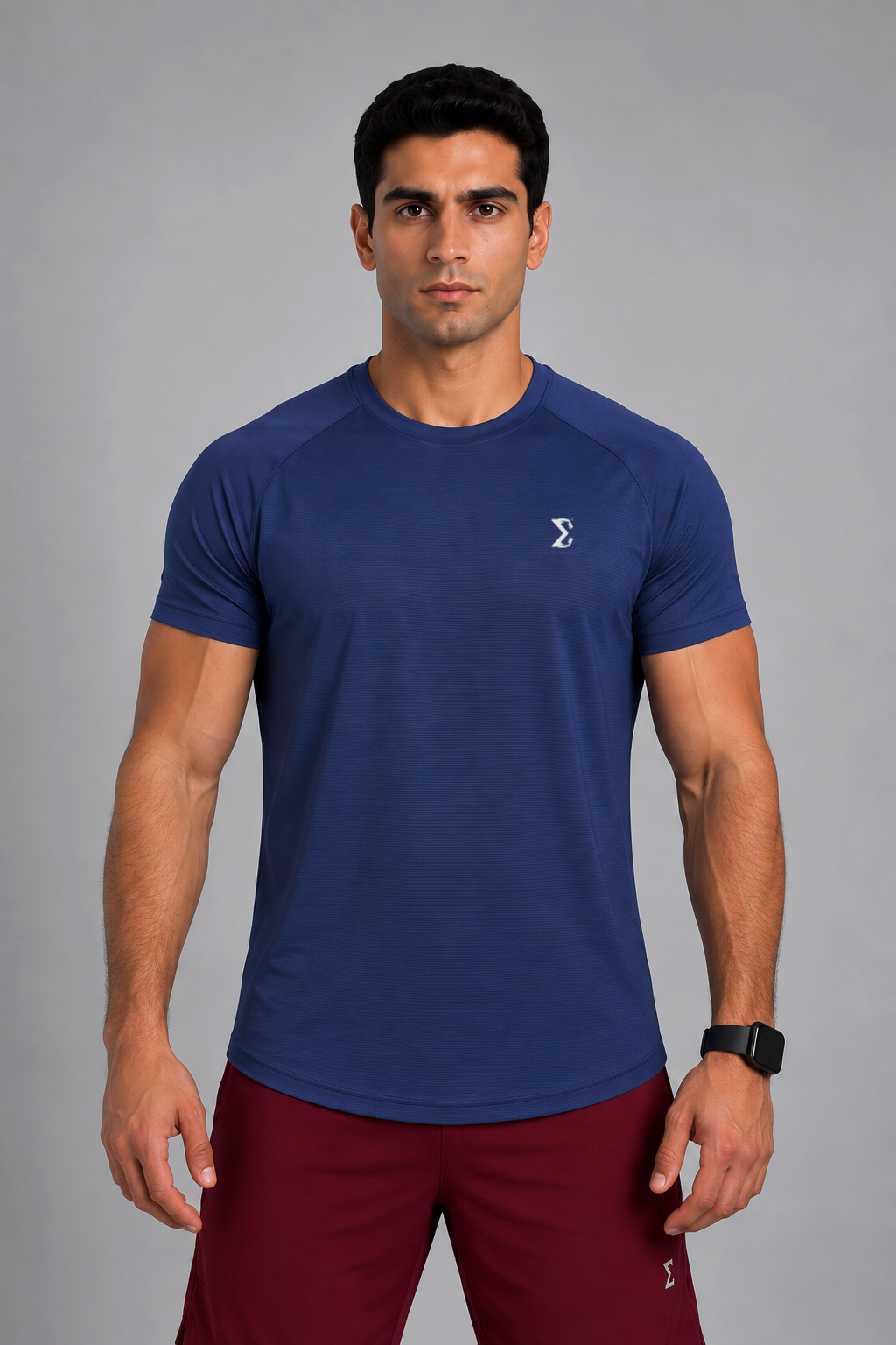Navy Rush T-Shirt - Front - Sigma Fit