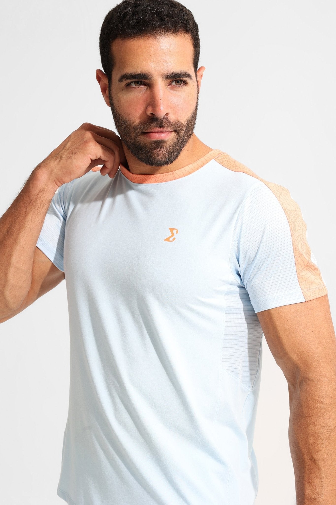 Nantucket Breeze Contrast Tee - Sigma Fit