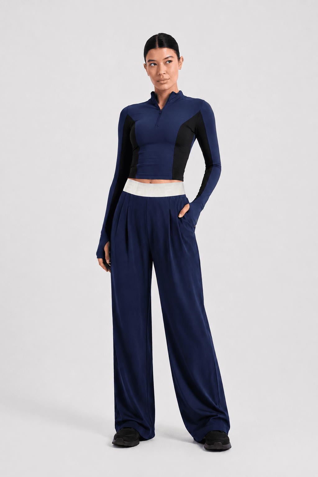 Navy In Style Pants - Sigma Fit