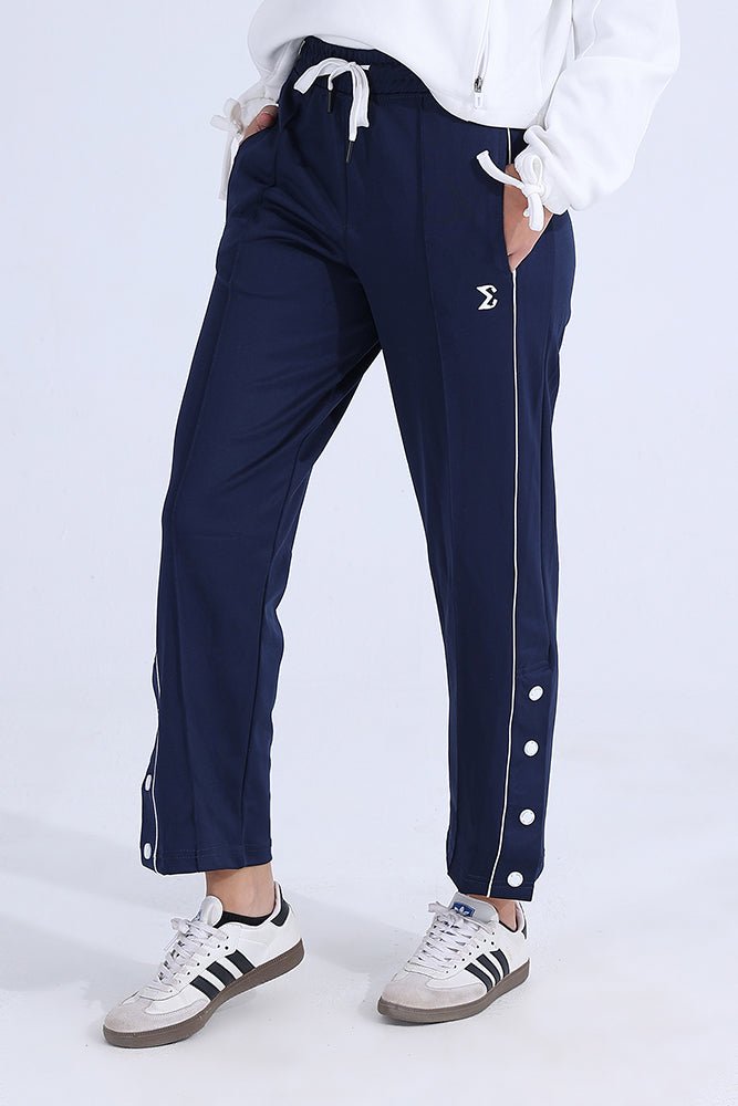 Navy Momentun Trousers - Sigma Fit