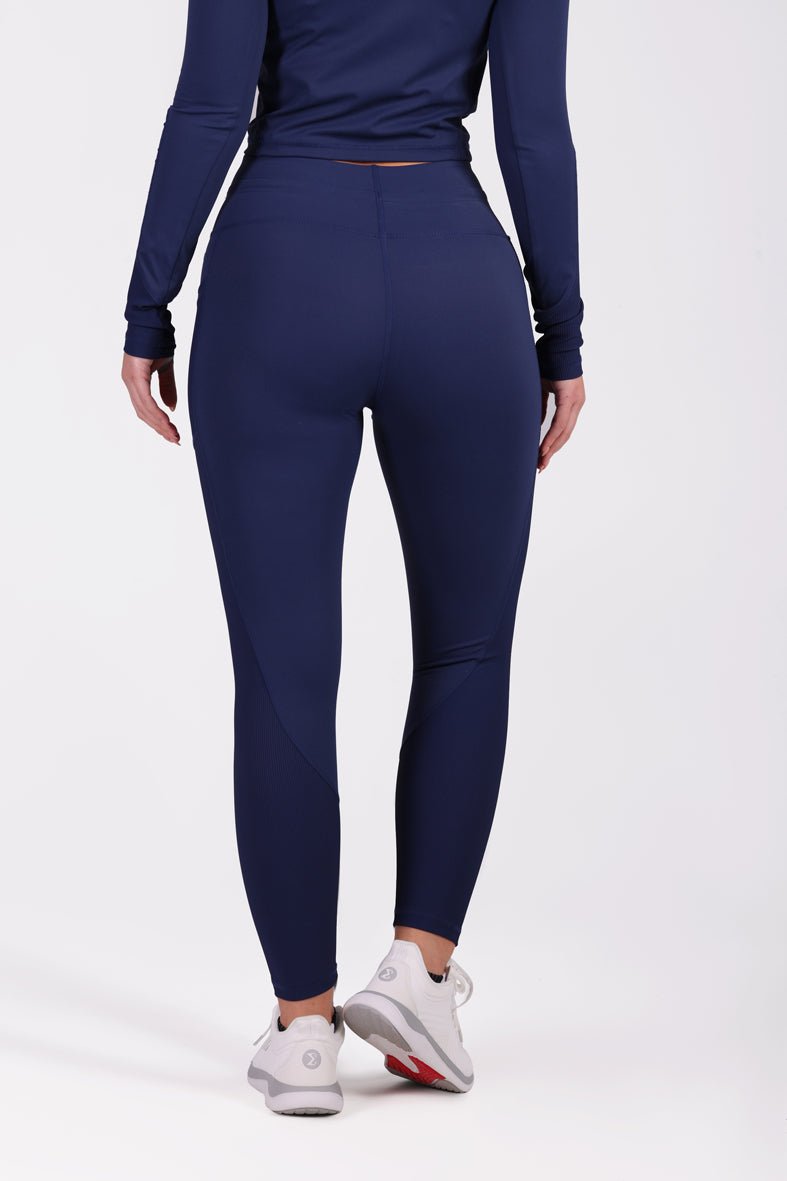 Navy Neo - cord leggings - Sigma Fit