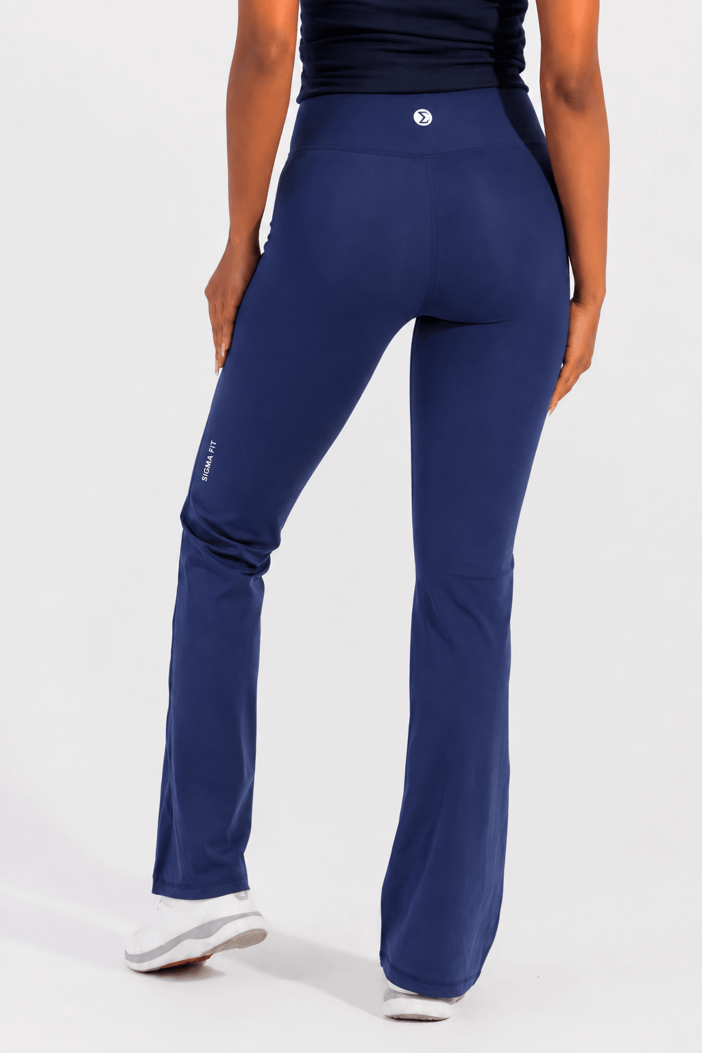 Navy Yoga Flare Pants - Sigma Fit