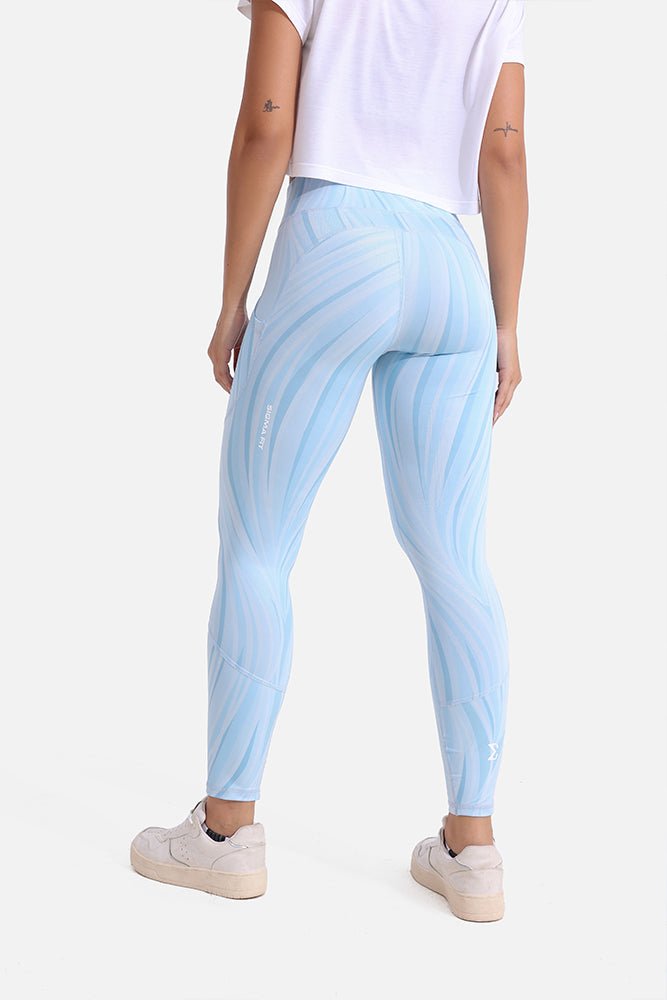 Nuntucket Breeze Dynamic Waves Leggings - Sigma Fit