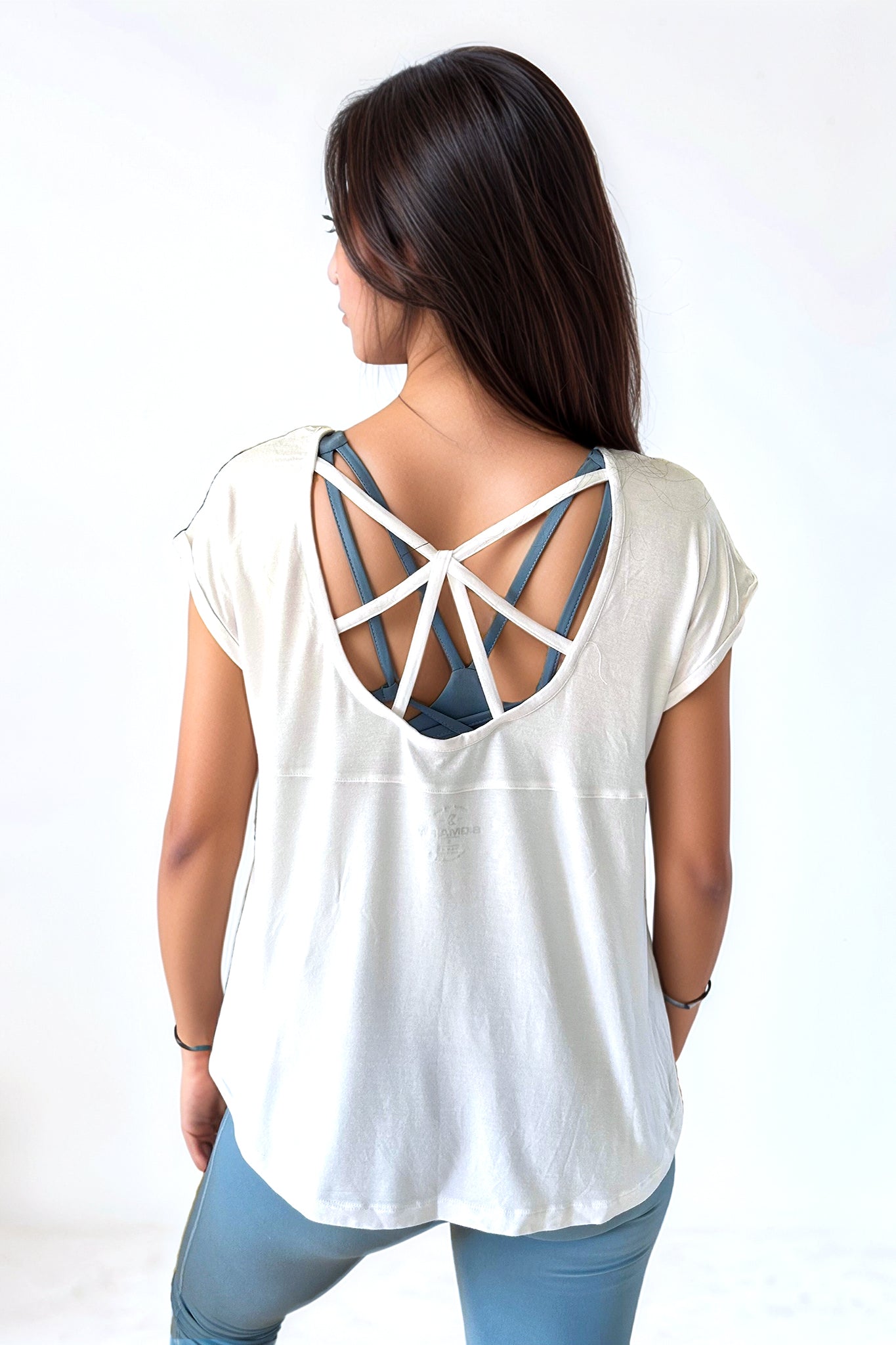 Pilates Tee White - Sigma Fit