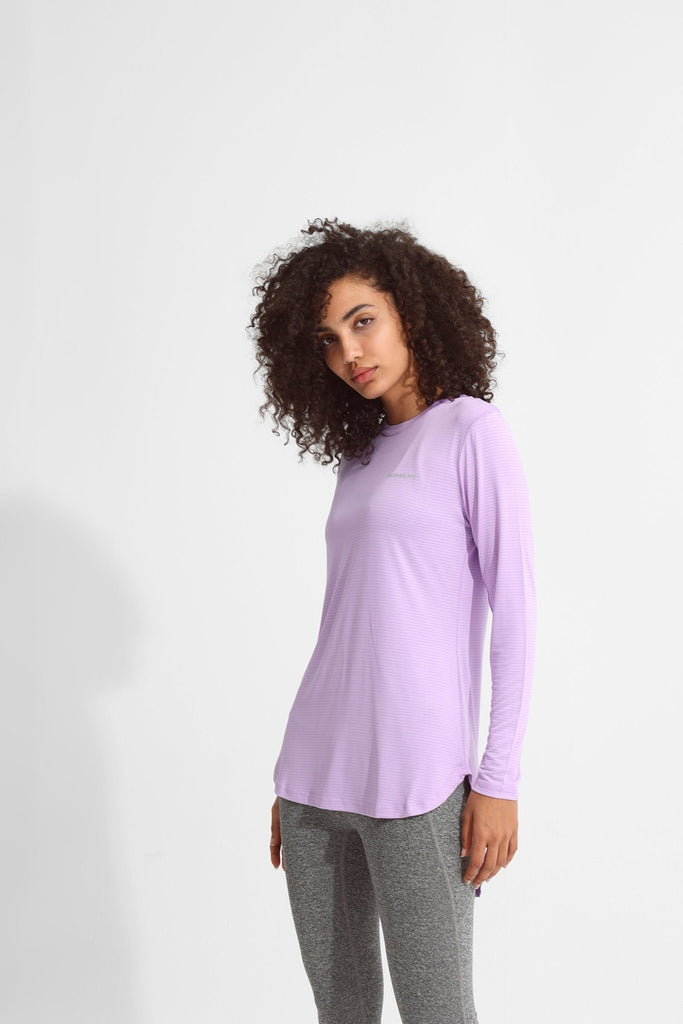 Purple Rose Basic Women Long Sleeve - Sigma Fit