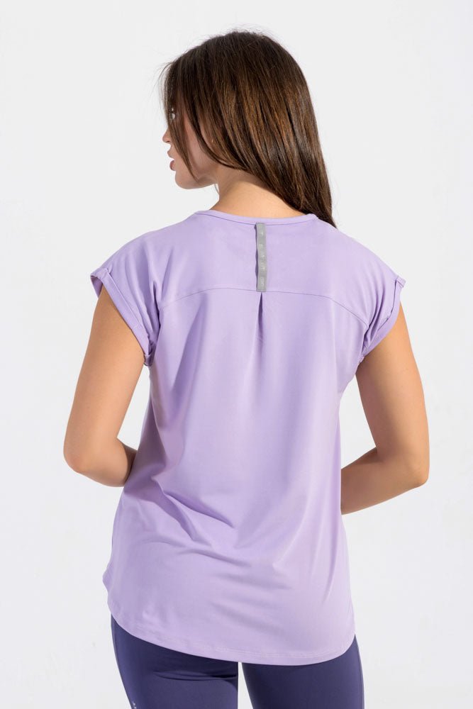 Purple Rose Comfy Tee - Sigma Fit