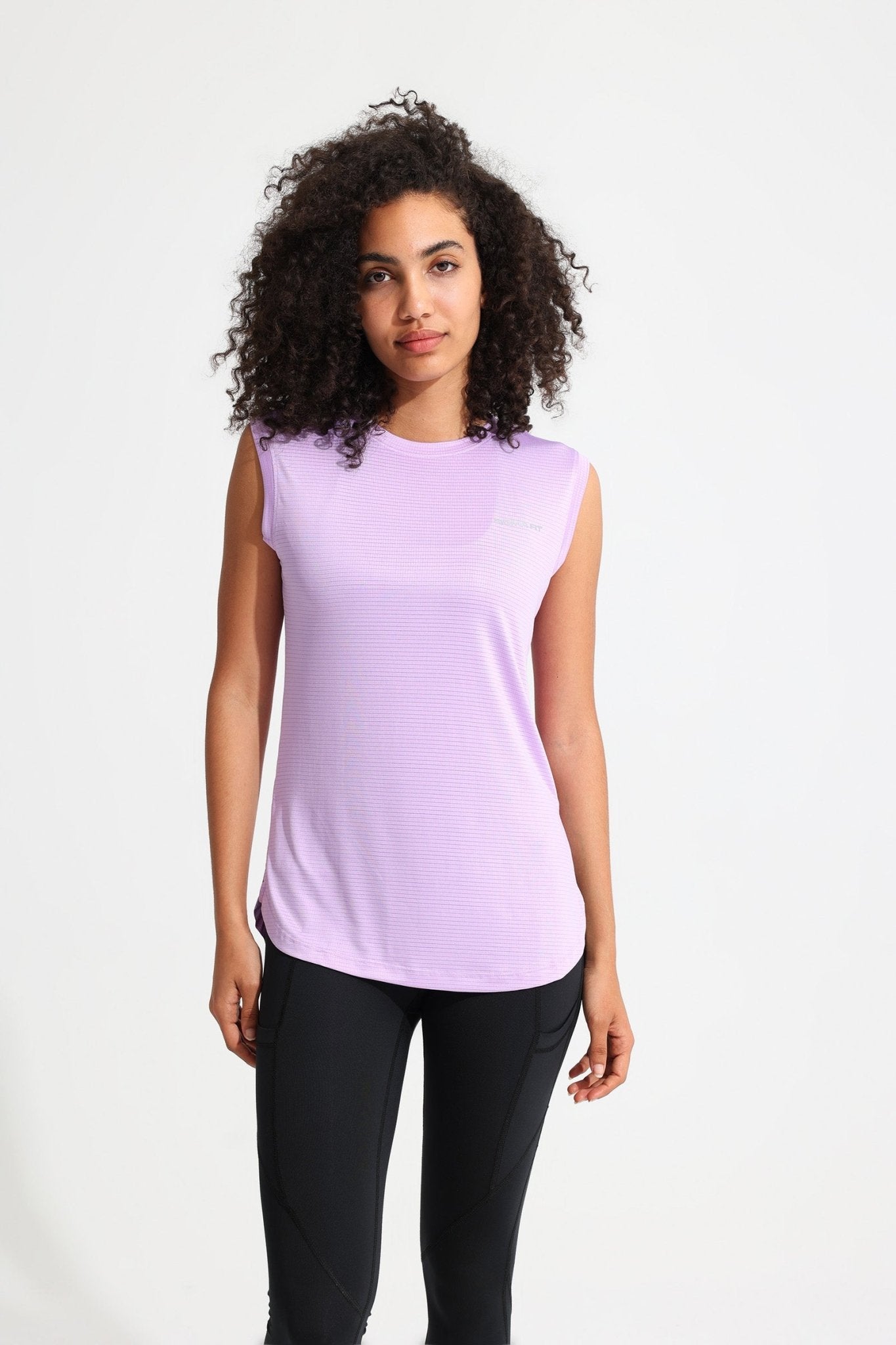 Purple Rose LiteRun Sleeveless Tee - Sigma Fit