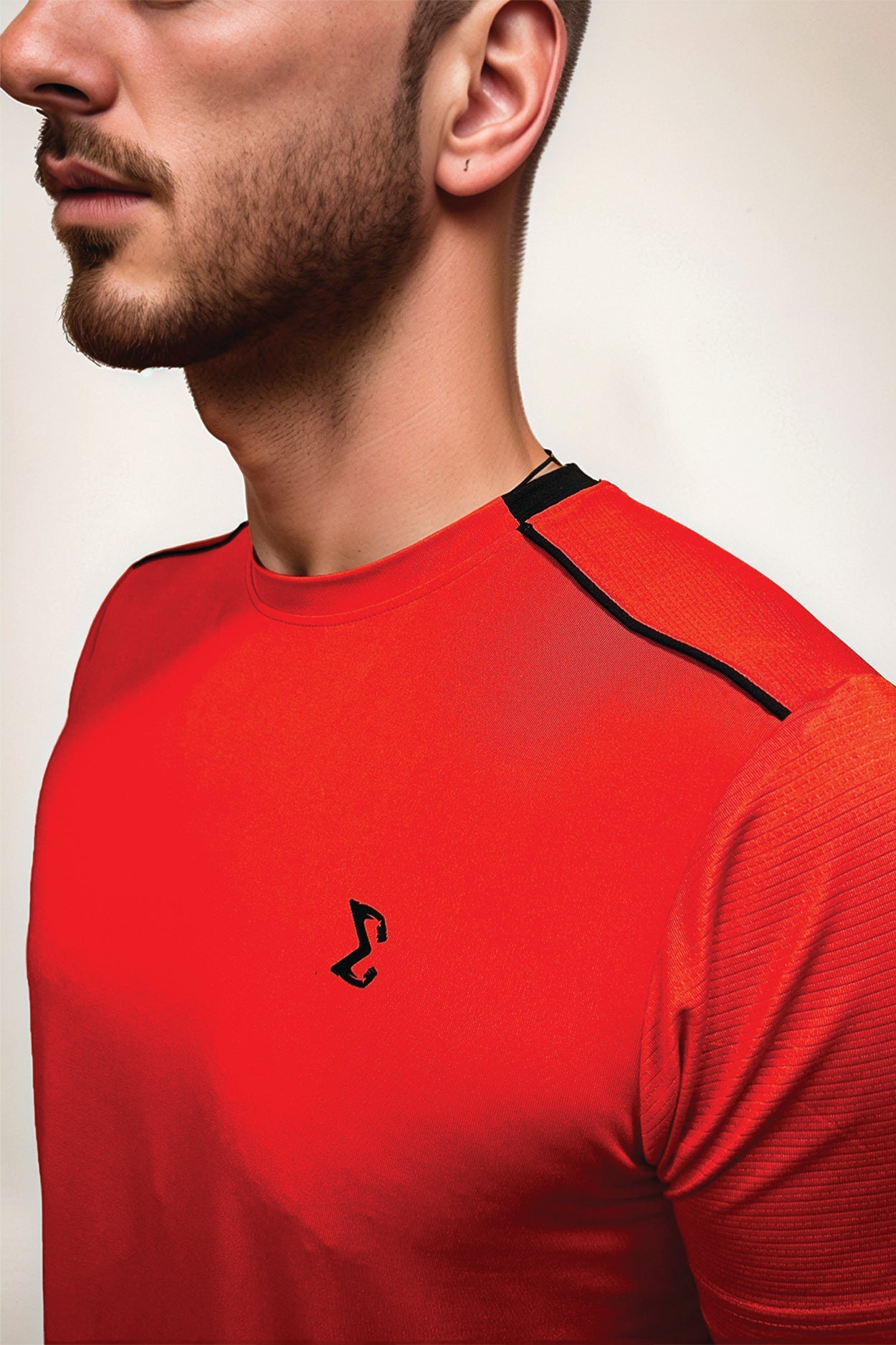 Racket Sports Tee Red - Sigma Fit