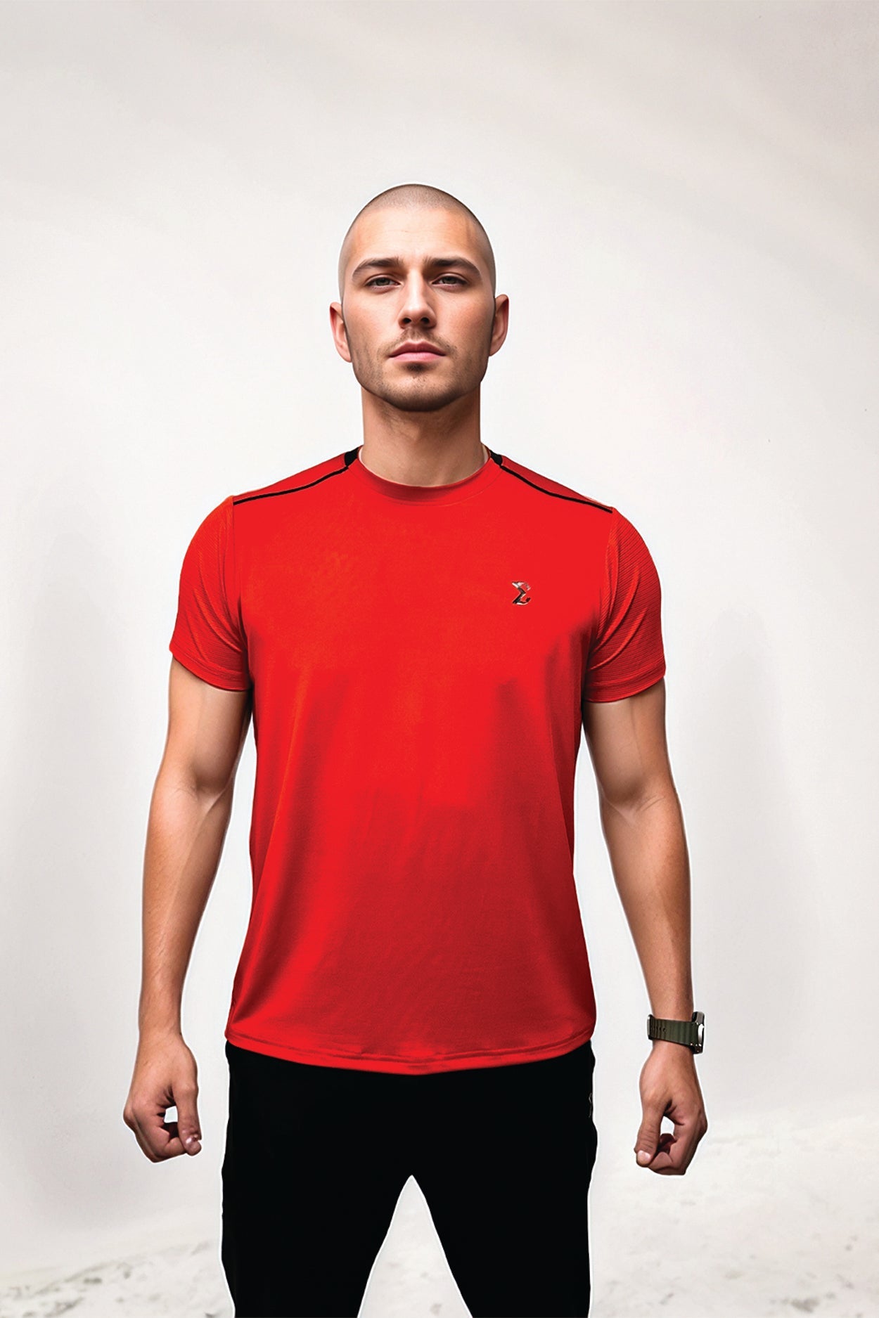 Racket Sports Tee Red - Sigma Fit