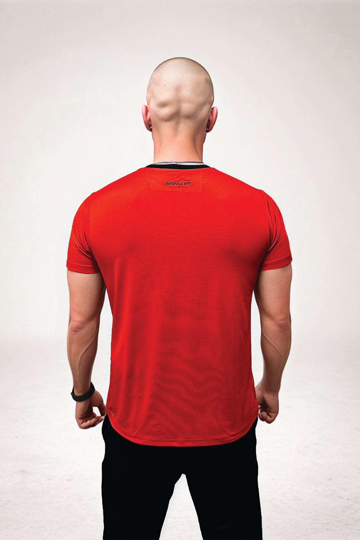 Racket Sports Tee Red - Sigma Fit