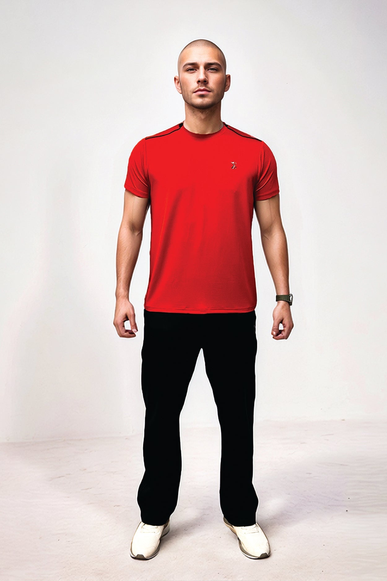 Racket Sports Tee Red - Sigma Fit