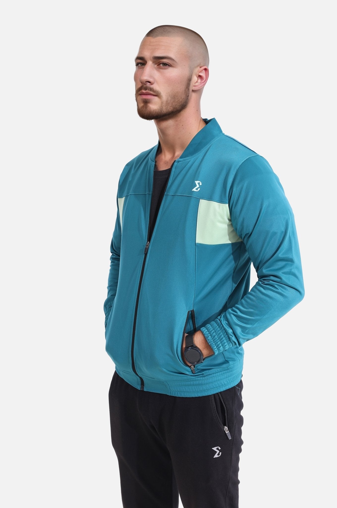 Shaded Spruce Men Tracksuit Jacket - Sigma Fit