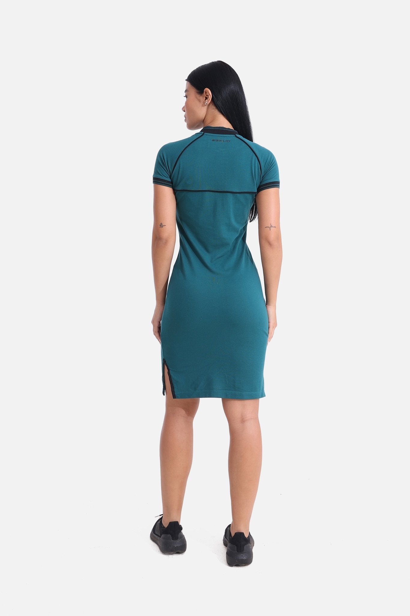 Shaded Spruce Polo Dress - Sigma Fit