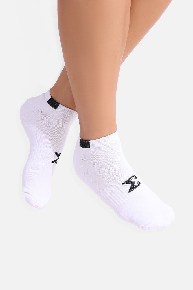 Sigma Ankle Socks - White (Pack of 3 Pairs) - Sigma Fit