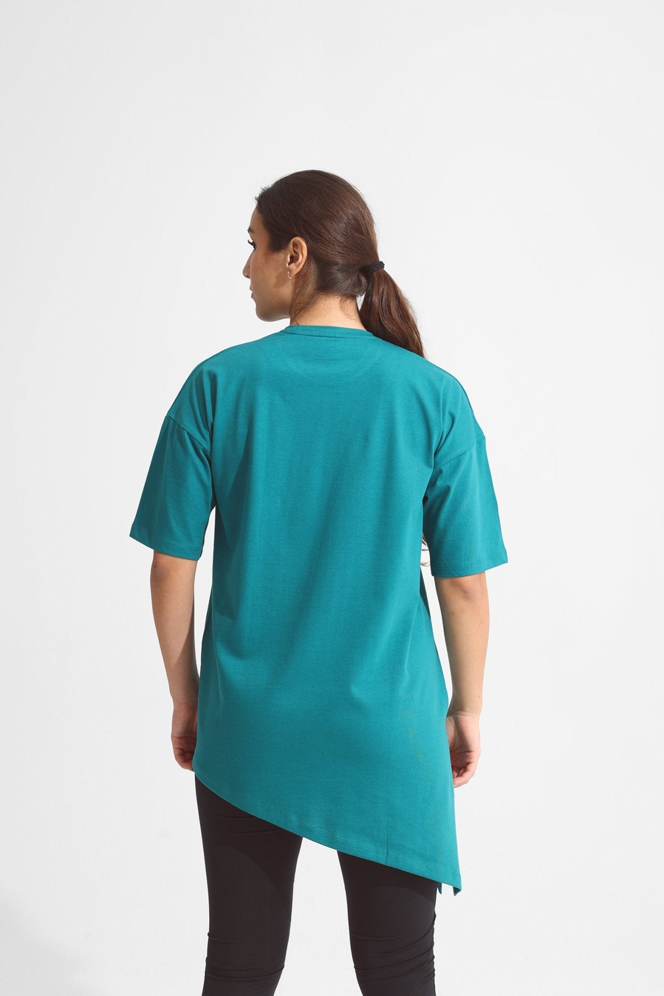 Sigma Fit Oversized Absrtact Tee - Shaded Spruce - Sigma Fit