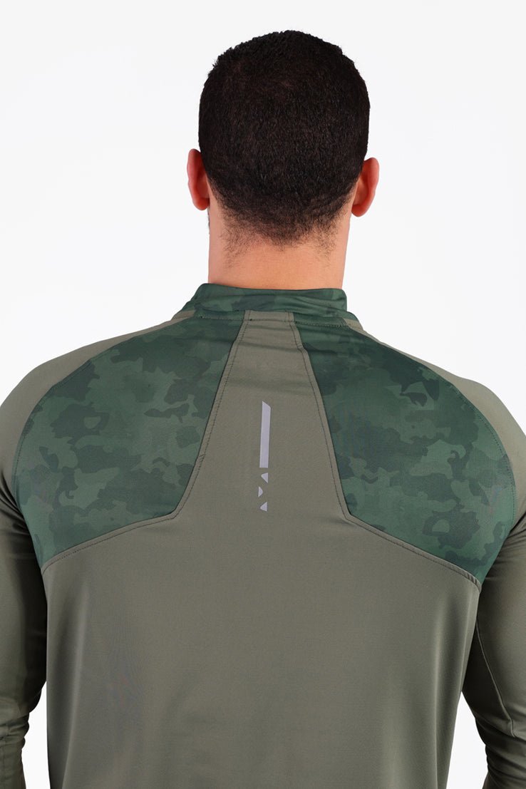 Space Quarter Zipper Army - Sigma Fit