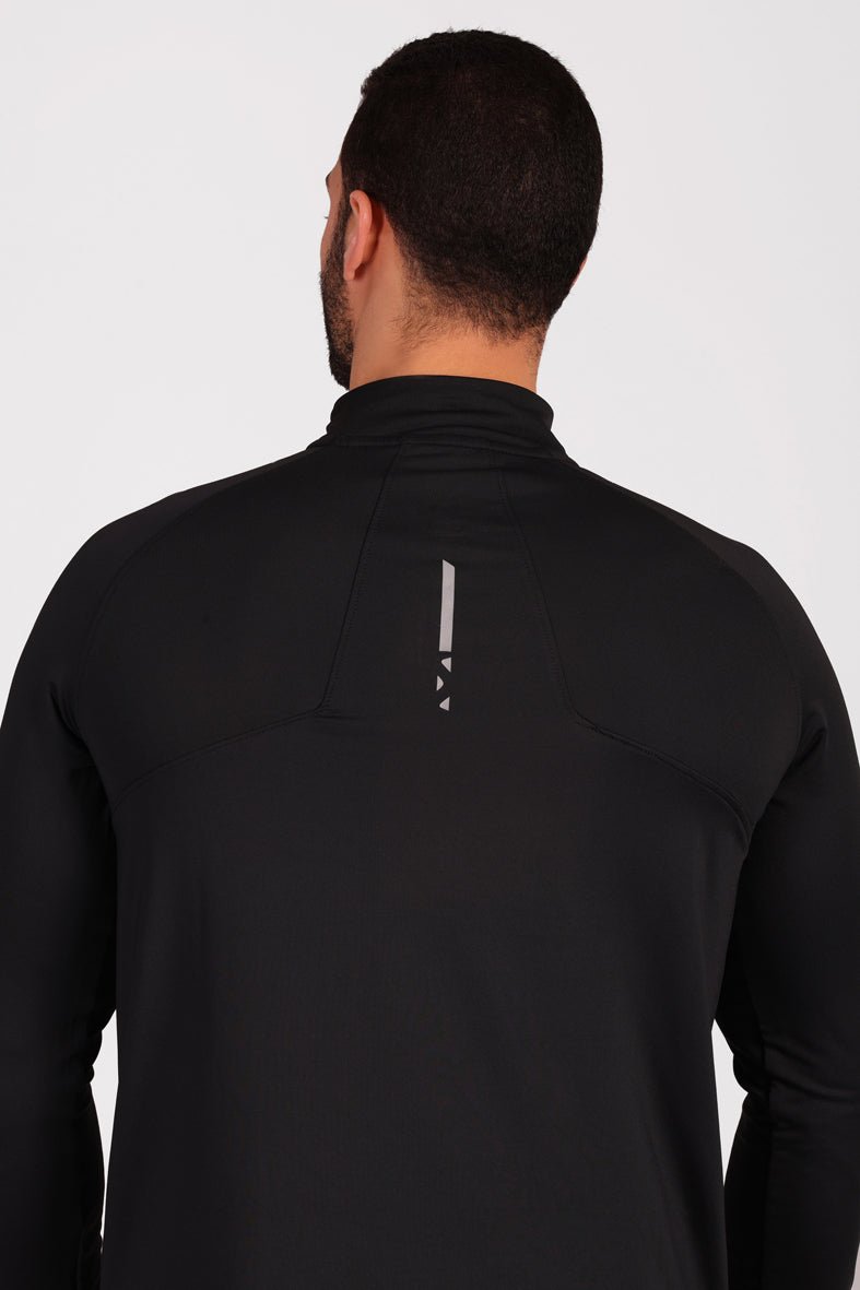 Space Quarter Zipper Black - Sigma Fit