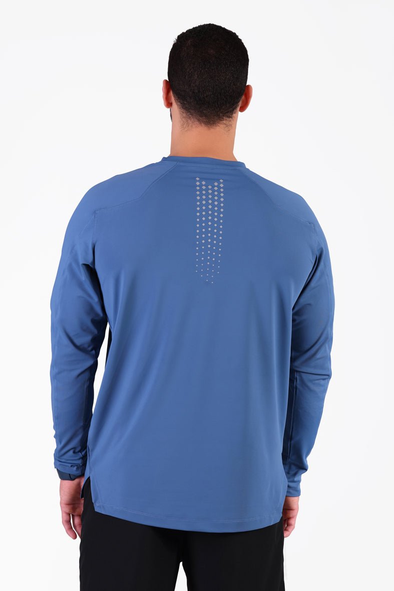 Warm Lock Tee Petrol Blue - Sigma Fit