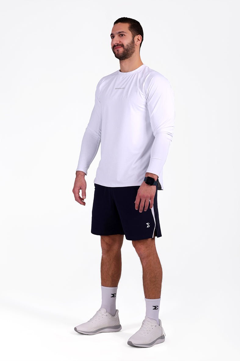 Warm Lock Tee White - Sigma Fit