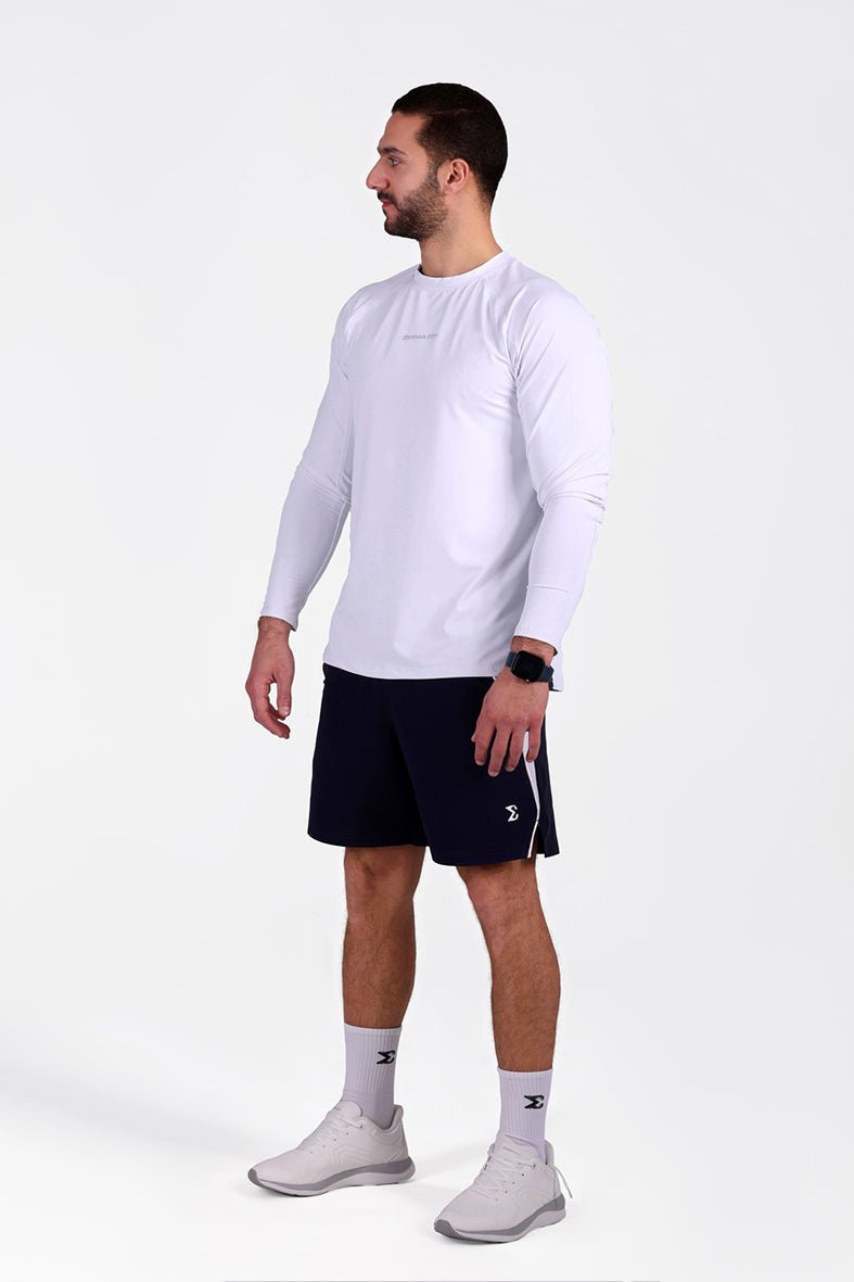 Warm Lock Tee White - Sigma Fit