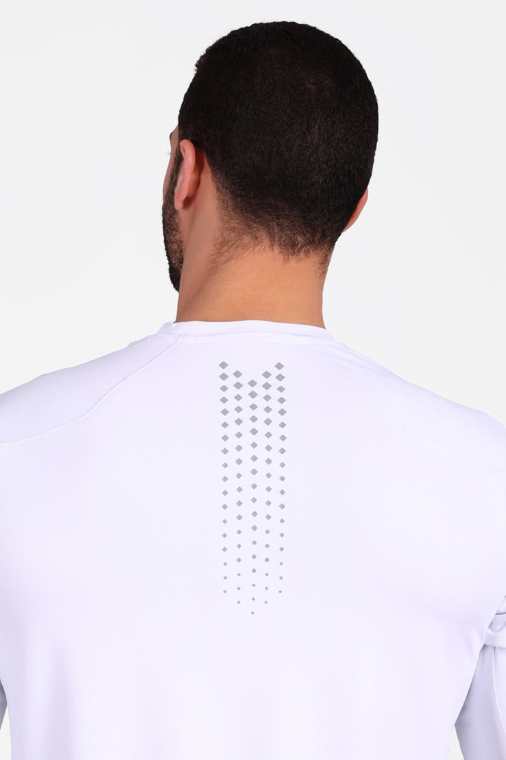 Warm Lock Tee White - Sigma Fit