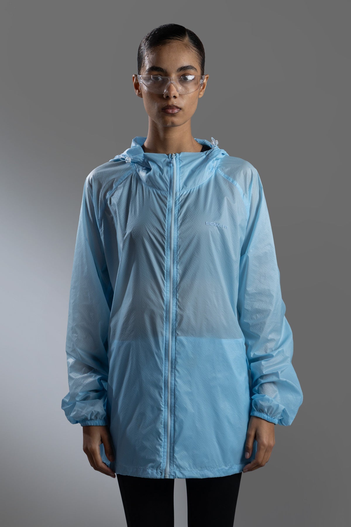 Windbreaker Jacket Baby Blue - Sigma Fit