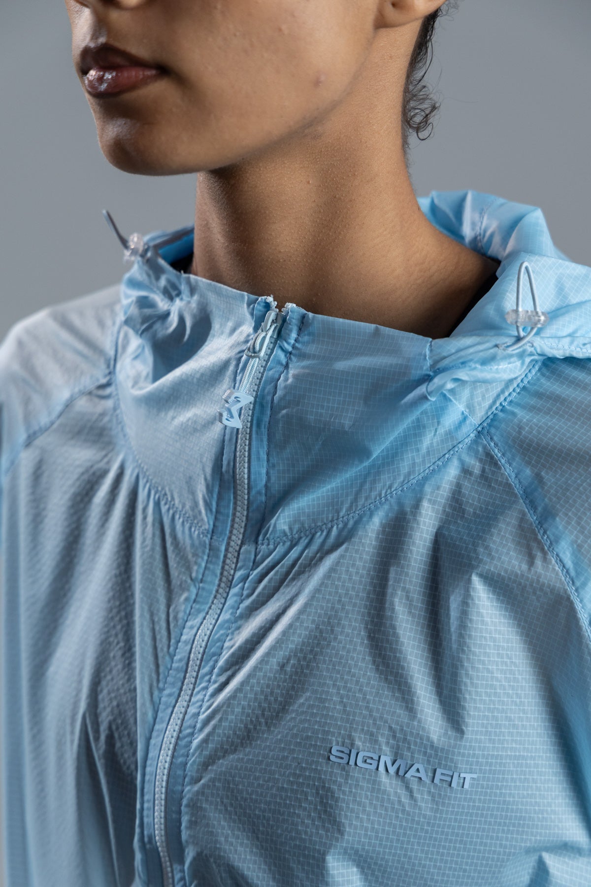 Windbreaker Jacket Baby Blue - Sigma Fit