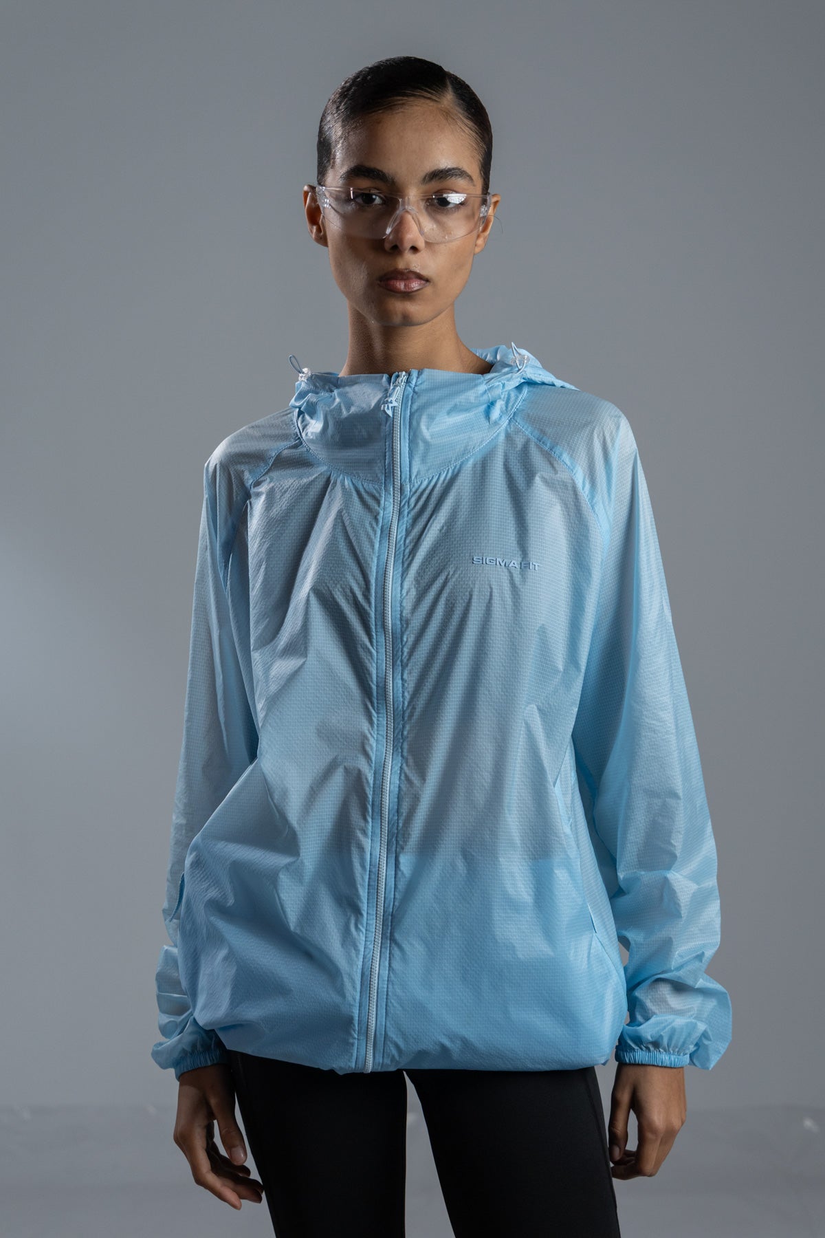 Windbreaker Jacket Baby Blue - Sigma Fit