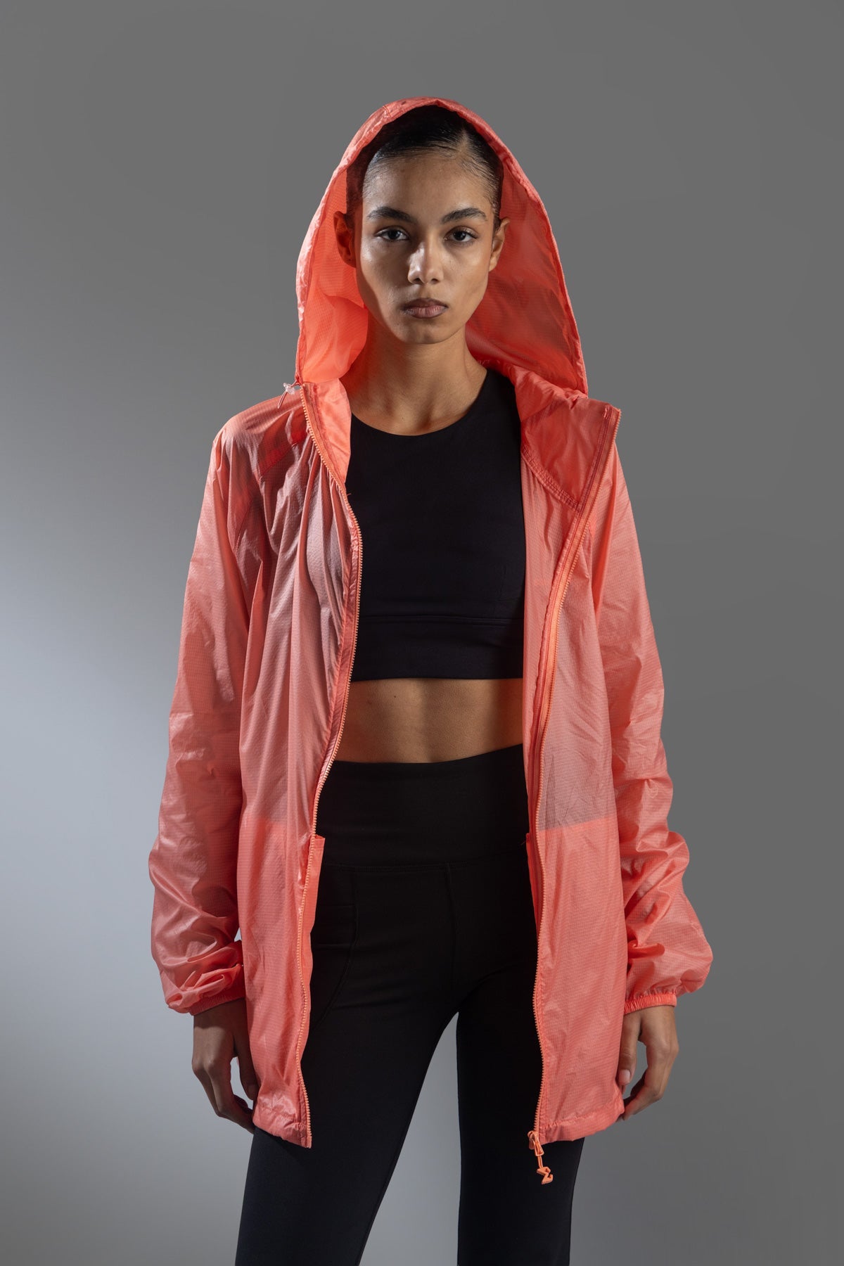 Windbreaker Jacket Coral - Sigma Fit