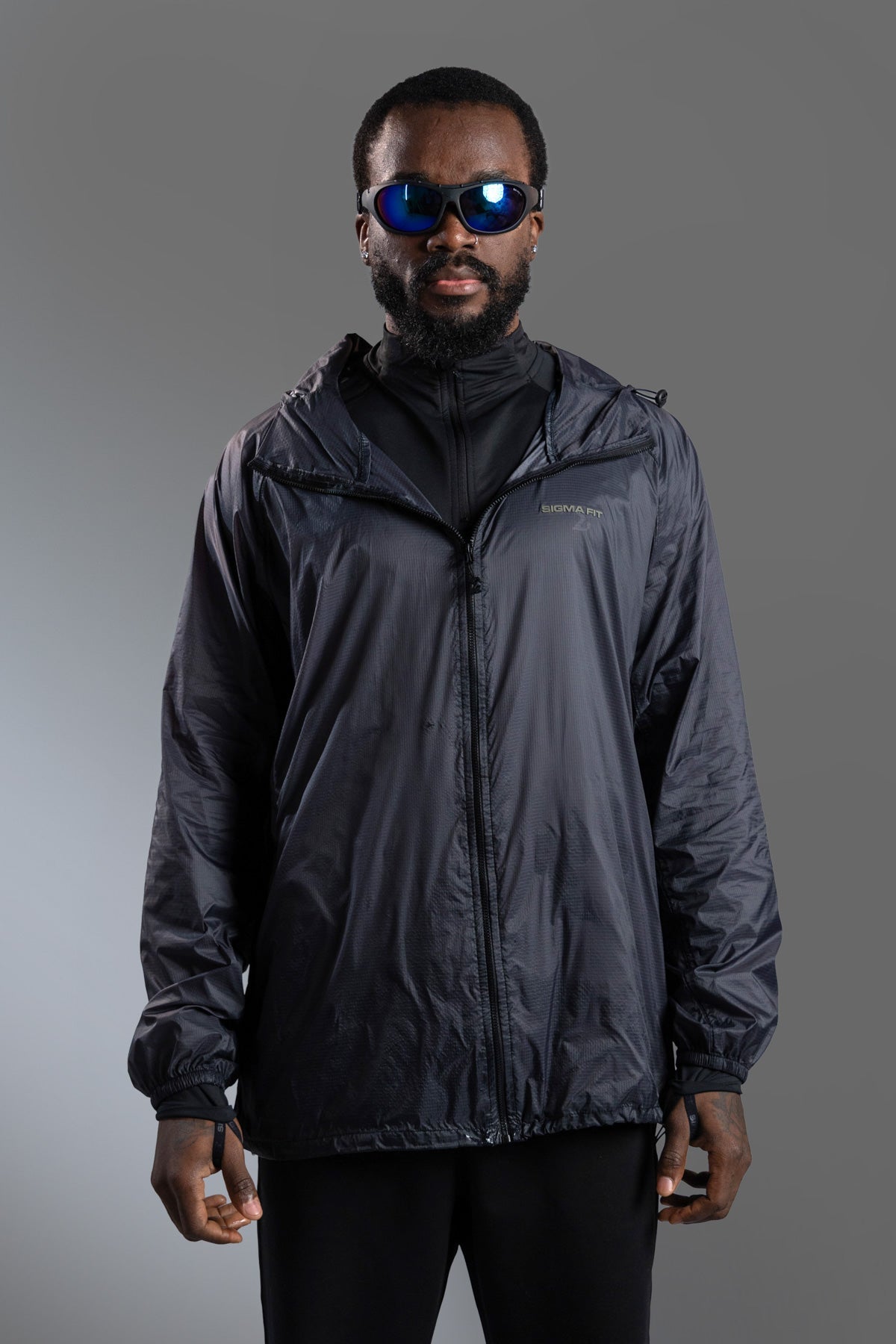 Windbreaker Jacket Dark Gray