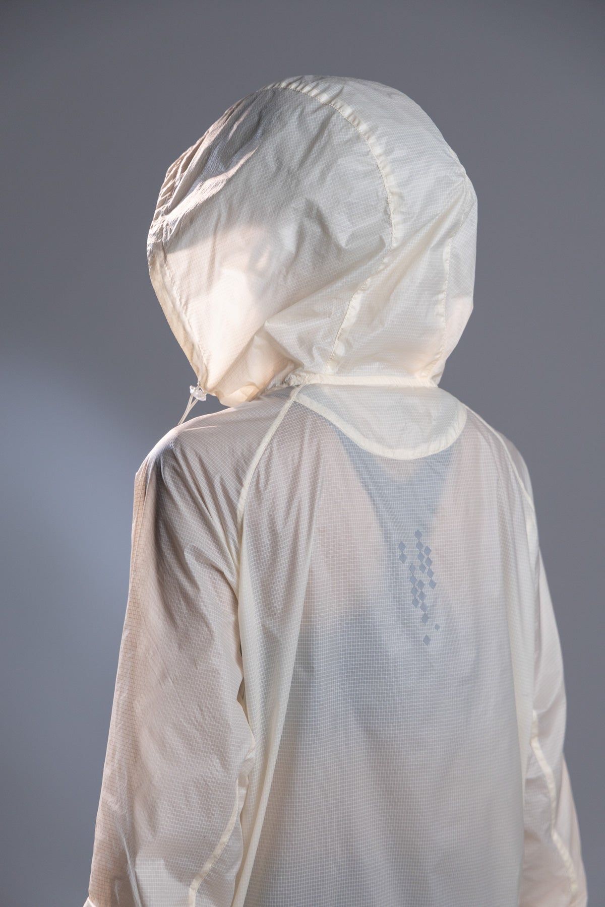 Windbreaker Jacket Off White - Sigma Fit