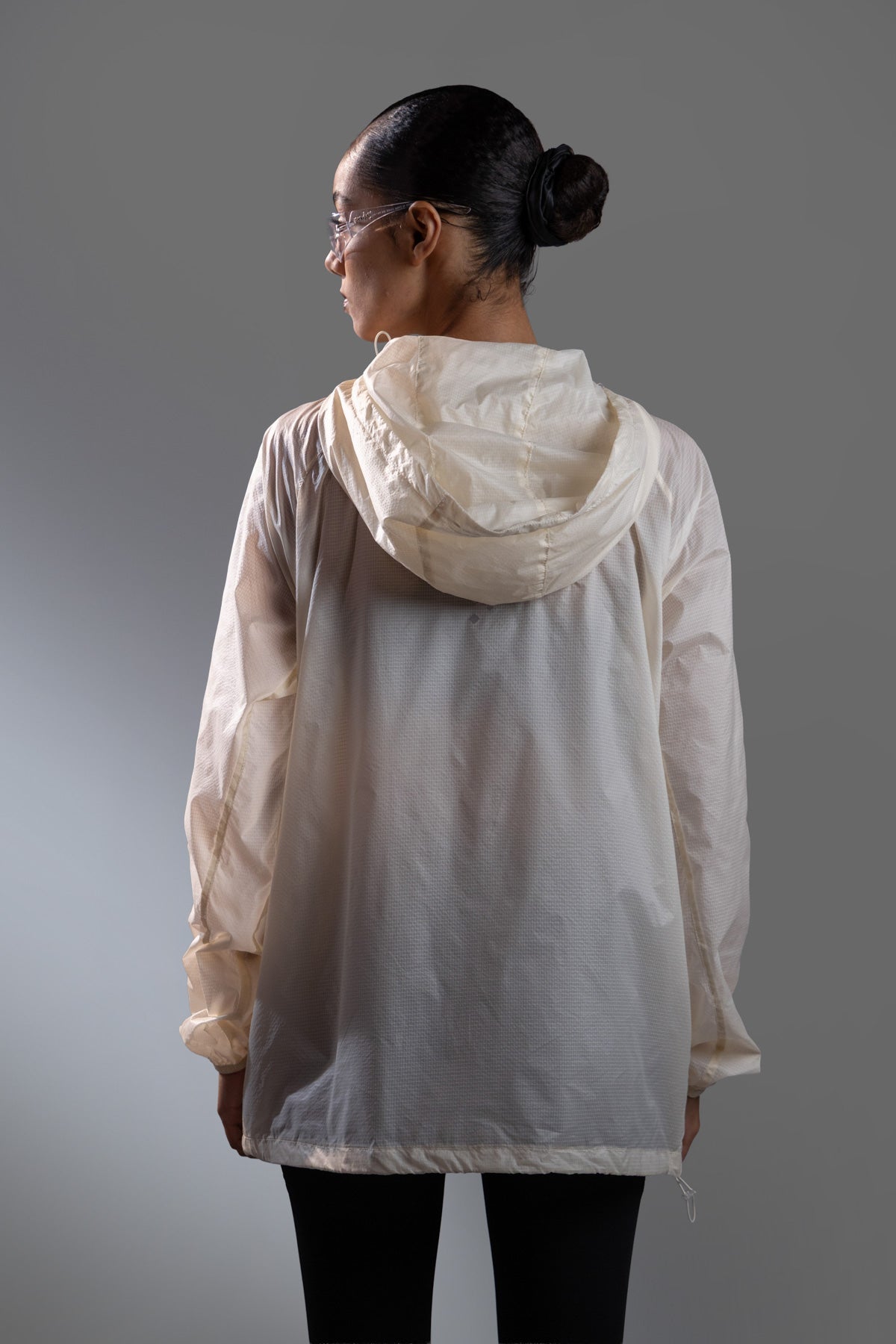 Windbreaker Jacket Off White - Sigma Fit