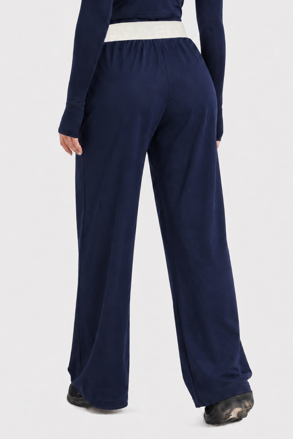 Navy In Style Pants - Back - Sigma Fit